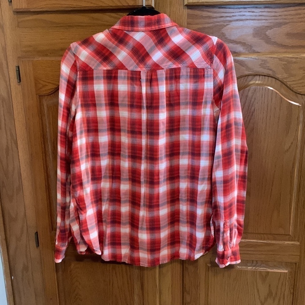 Universal Thread Plaid Button Down - Picture 3 of 3